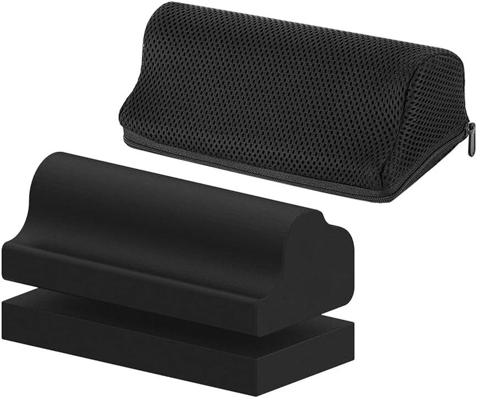 Strongtek Cervical Neck Wedge – Firm Foam Orthotic Block for Neck Curve Restorat