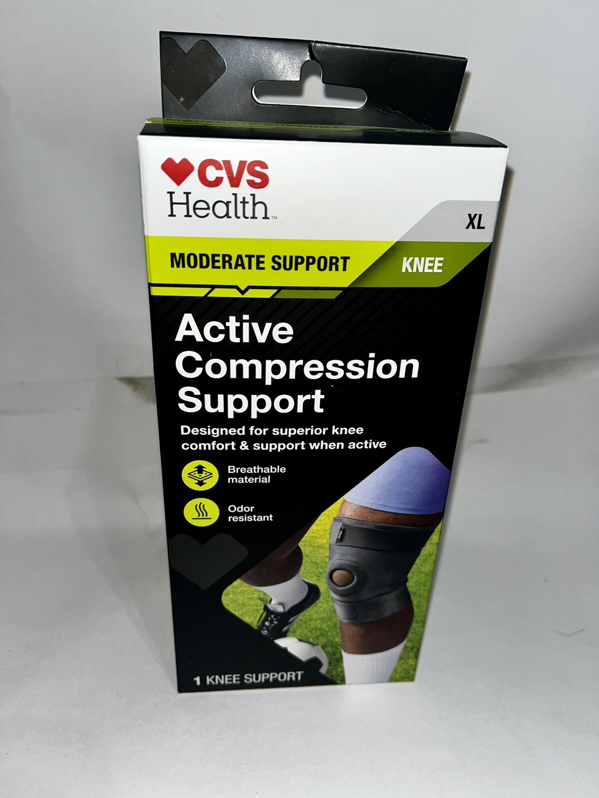 CVS Health Knee Active Compression Support Moderate Support XL Size