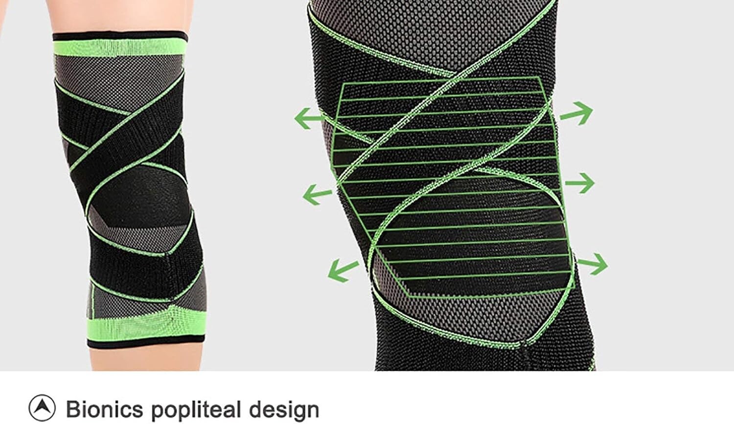 Knee Sleeve,Compression Fit Support -for Joint Pain and Arthritis Relief