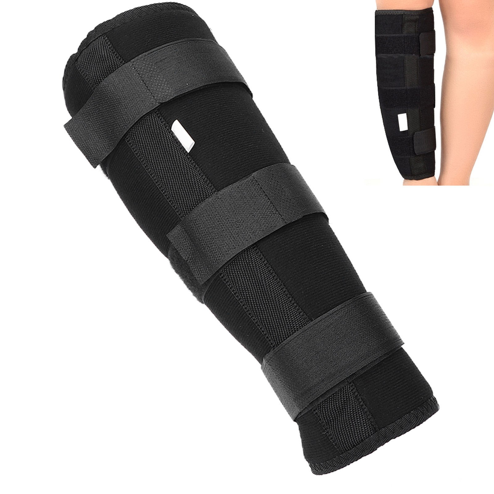 Shank Calf Fixed Stabilizer Splint Shank and Fibula Protector Tibia Strap L WT