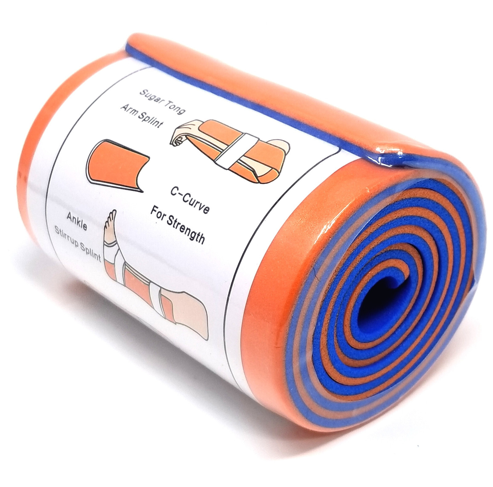 First Aid Emergency Splint 36″ Universal Aluminum Roll for Sports Home Pets