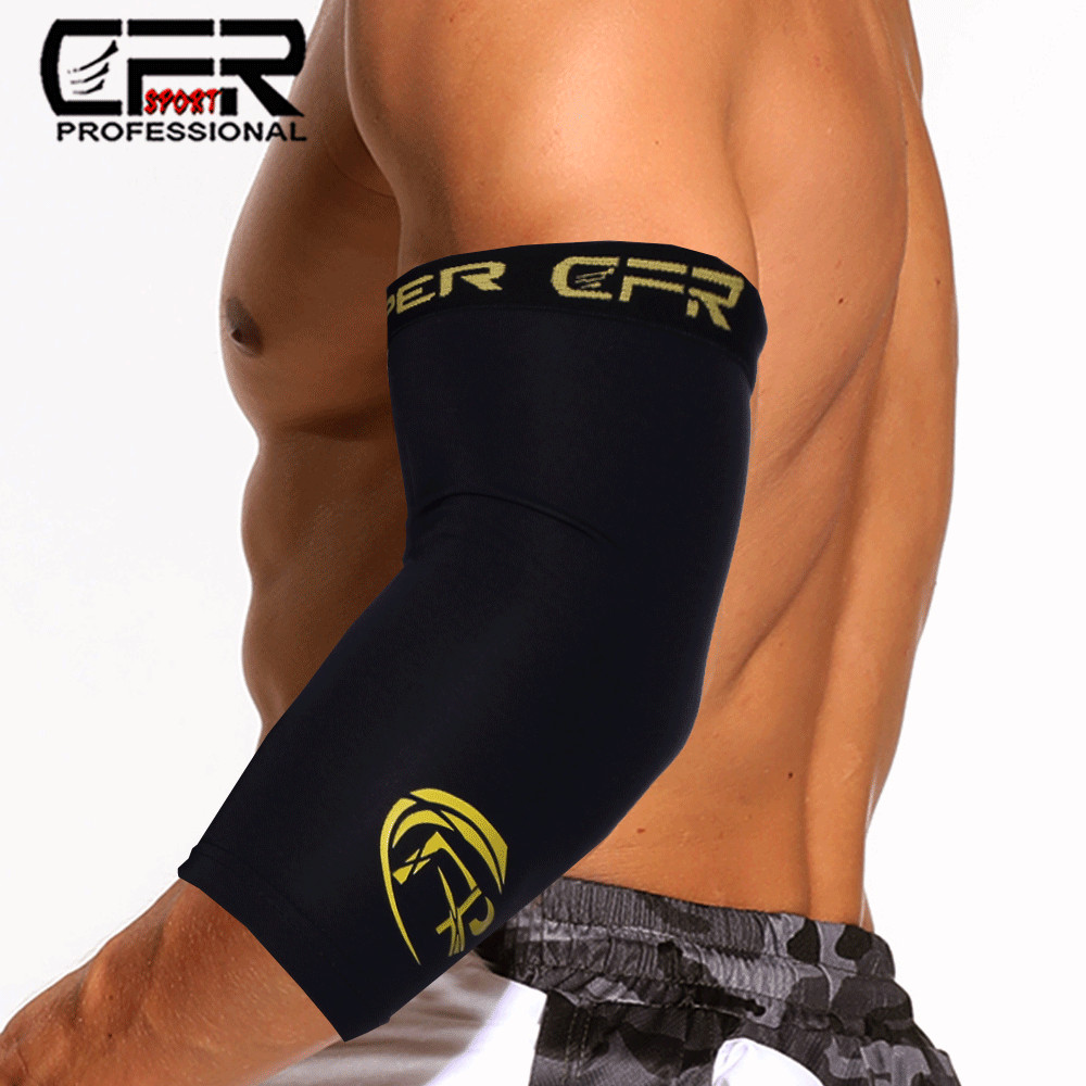 Copper Compression Sleeve Arm Elbow Support Brace Joint Pain Arthritis Fitness