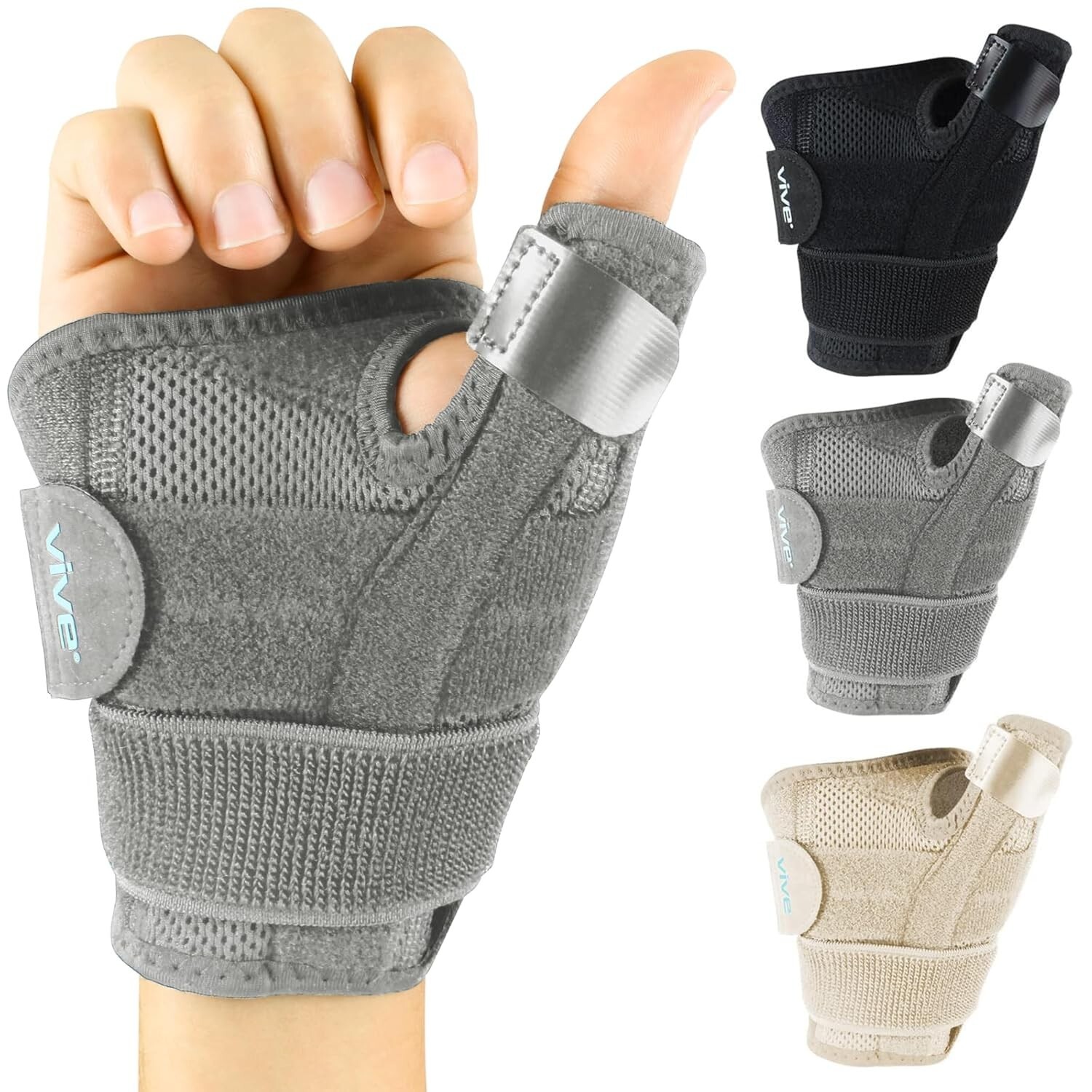 Comfortable Compression Brace for Thumb & Wrist – Ideal for Daily Use & Recovery