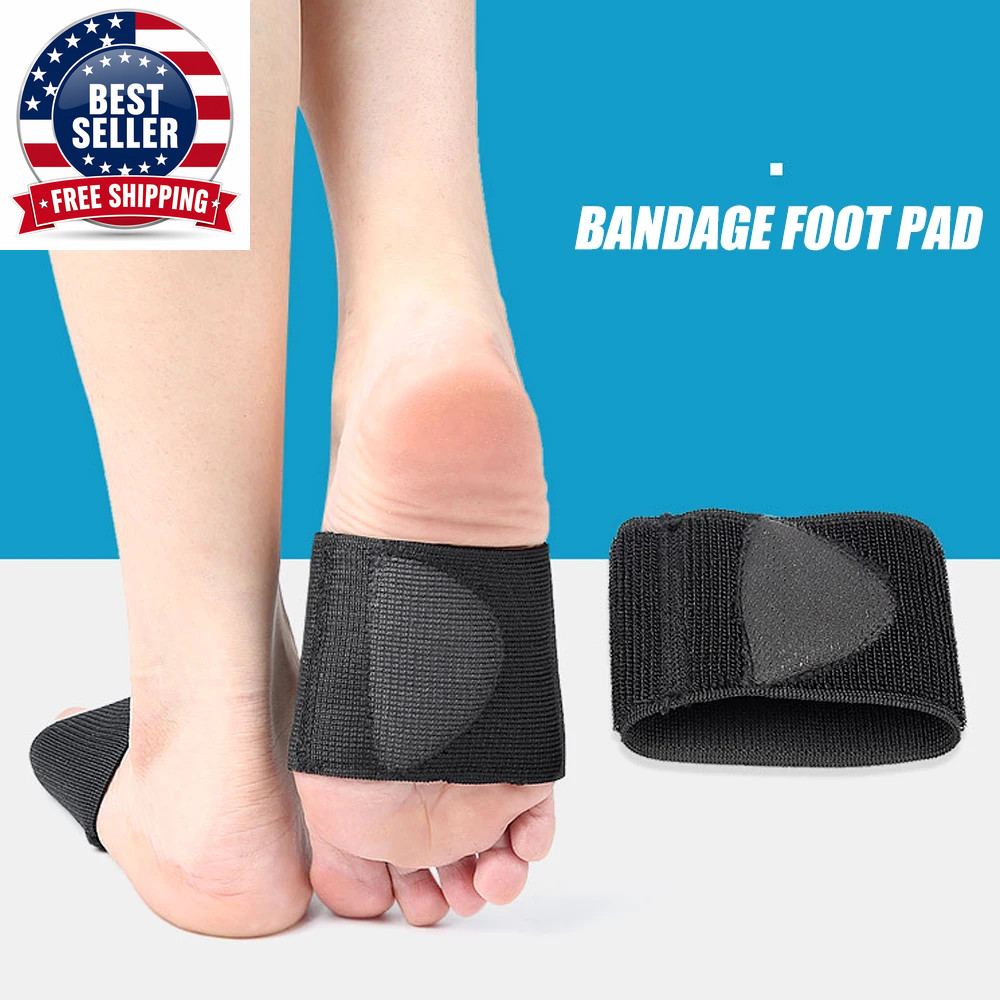 1Pair Compression Arch Support Sleeves, inside Metatarsal Compression Arch Suppo