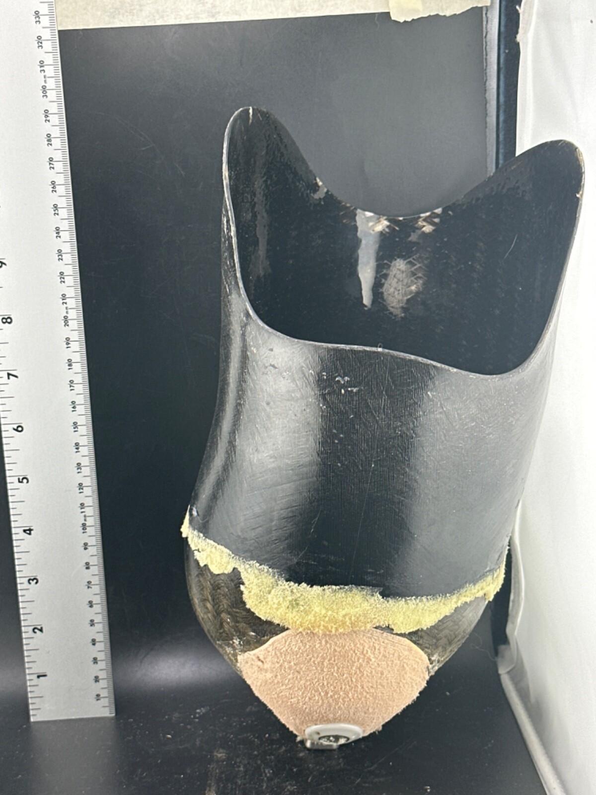 Below knee prosthetic socket. Not for medical use