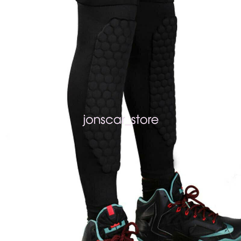 Upgrated Honeycomb Knee Pad Crashproof Basketball Leg Long Sleeve Protector Gear