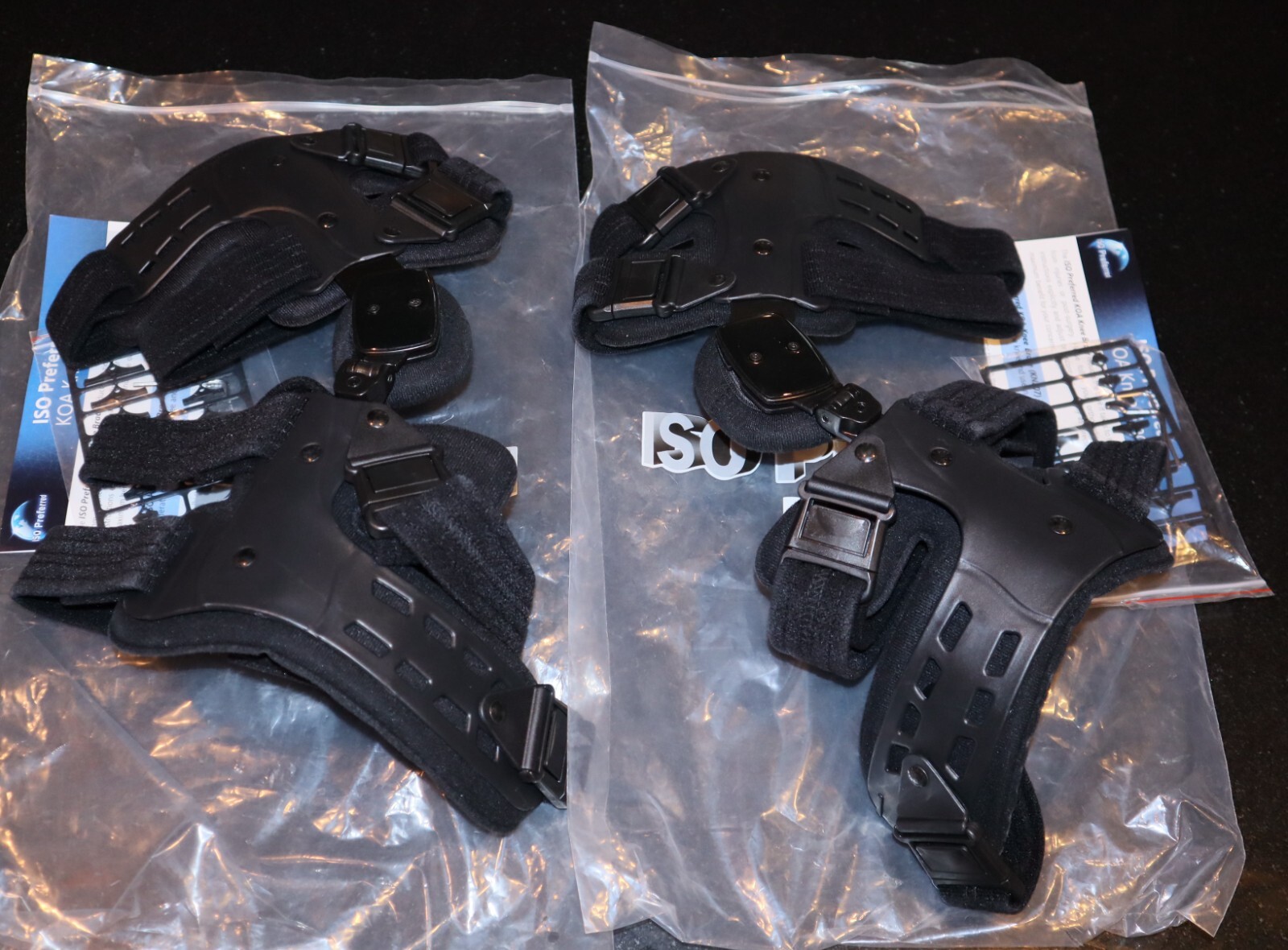 ISO Preferred Knee Brace | *NEW* (x2) KN207SR Right & KN207SL Left Hinge Braces