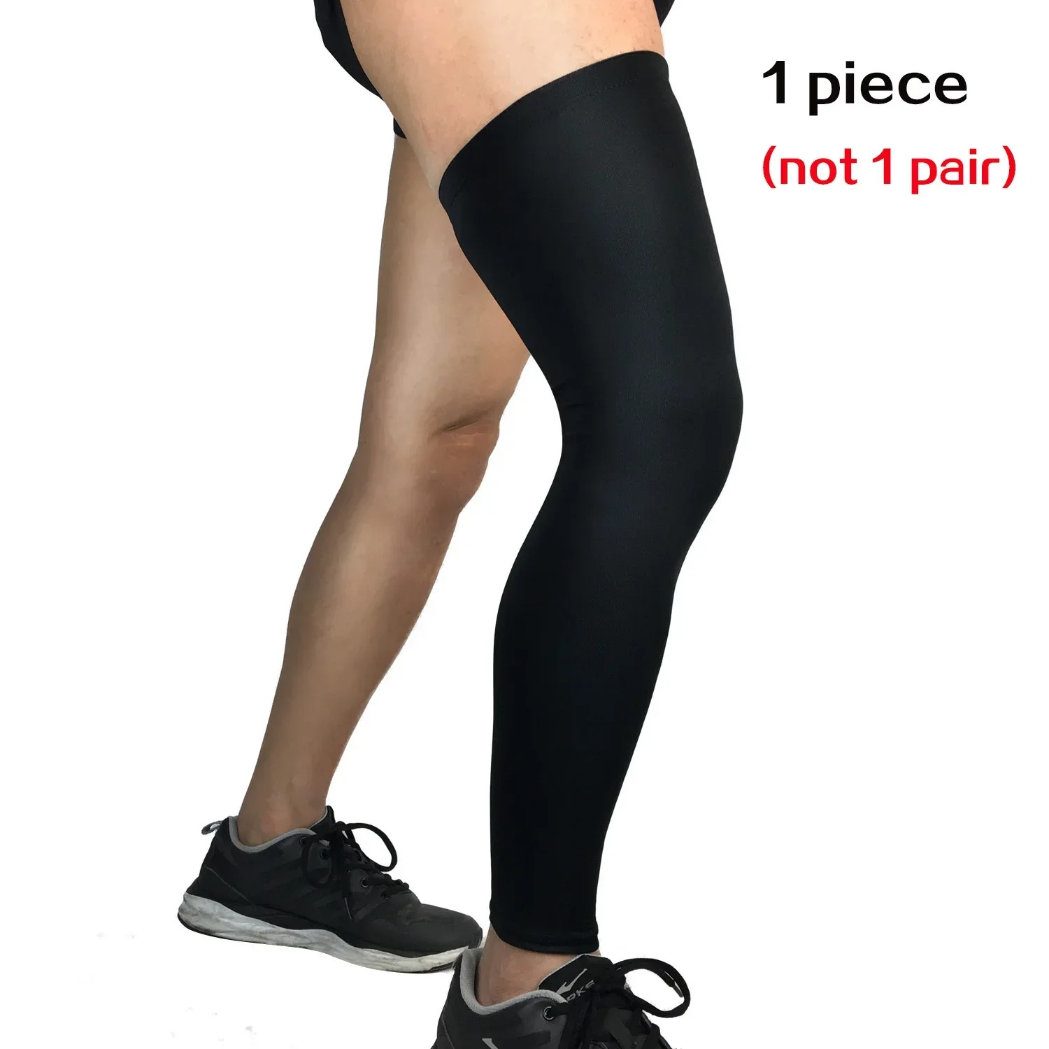 1PC Lengthen Leg Warmer Compression Cycling Running Hiking Basketball Soccer Vol