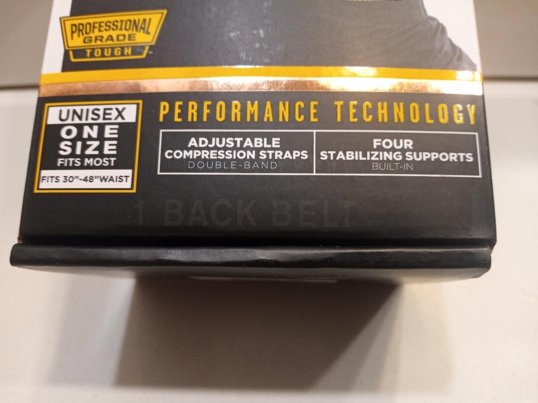 Copper Fit-Workgear Back Pro Compression Back Support-Performance Technology!