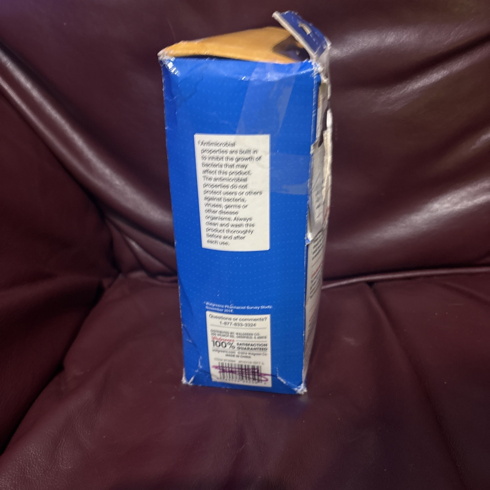 Walgreens Back Support Adjustable One Size Reusable Splints Microwaveable Freeze