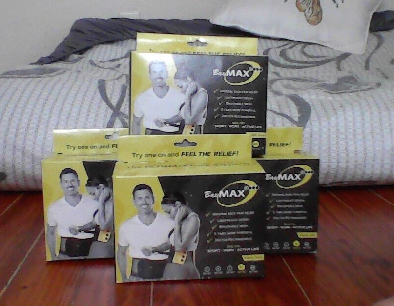 Bax Max Back Support lumbar never used perfect condition 4 in stock 3 XL, 1 XXL