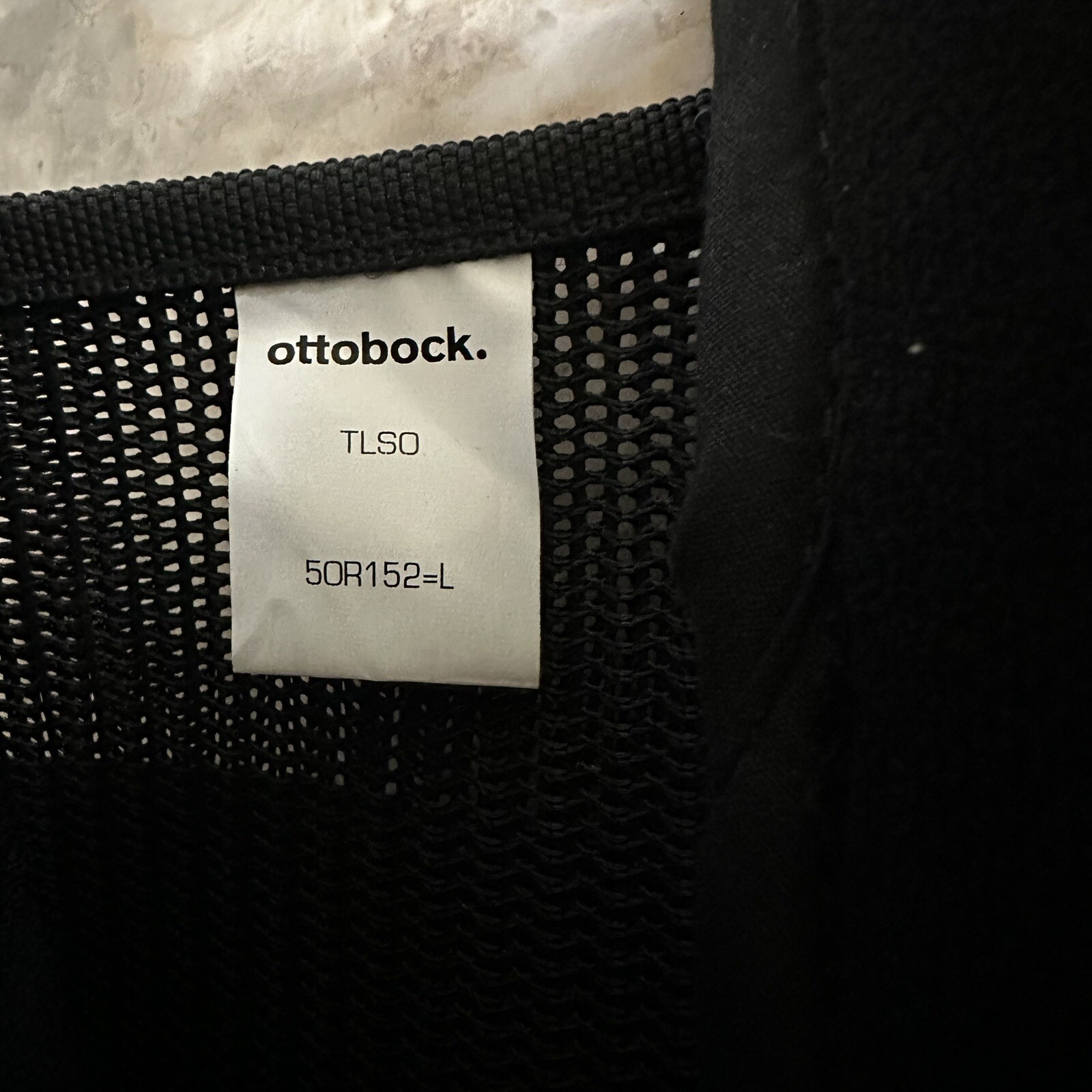 Otto Bock back support corset TLSO 50R152= L size Large