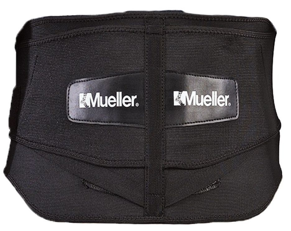 Mueller 255 Lumbar Back Support Brace with Removable Pad
