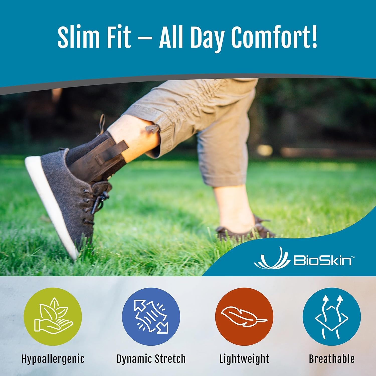 Ankle Compression Wrap – Support Brace for Injury Recovery & Surgery Relief