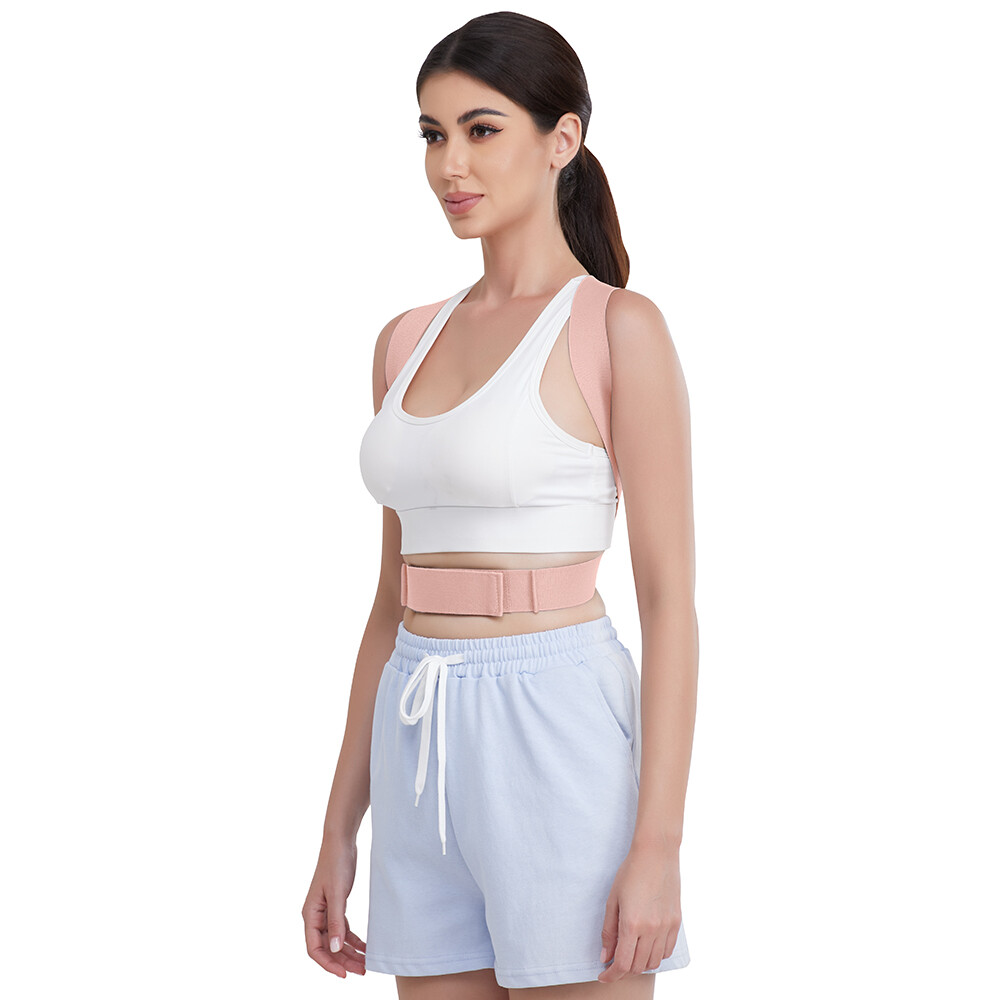 Posture Corrector Adjustable Back Brace Support for Lower Back Pain Fortemotus