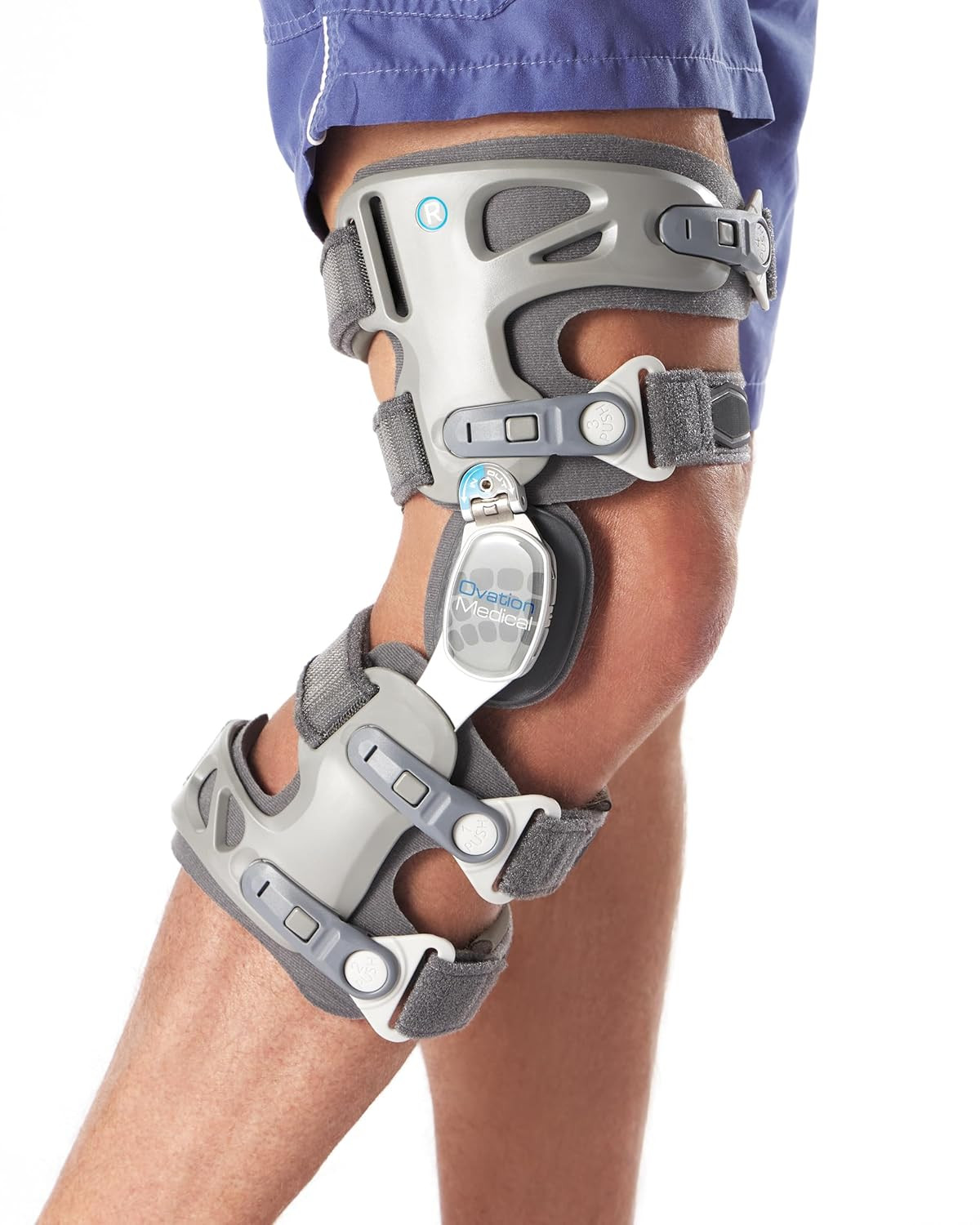 Game Changer Unloader Right Knee Brace – Lightweight, Low Profile OA Knee Brace