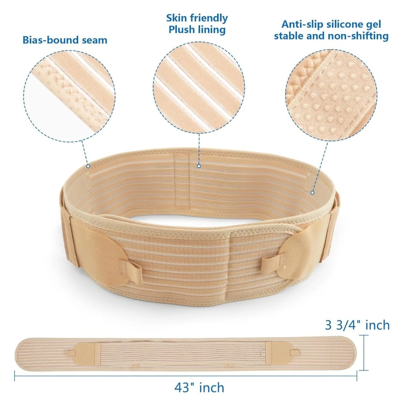 Function Belt Lower Back Support Sciatica Sacroiliac SI Joint Hip Pain Relief