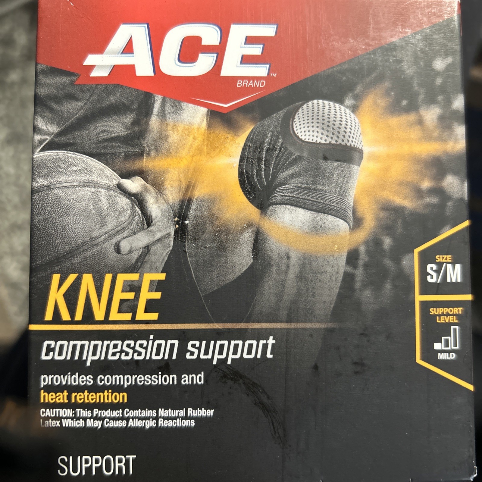 ACE Compression Knee Support, Mild S/M