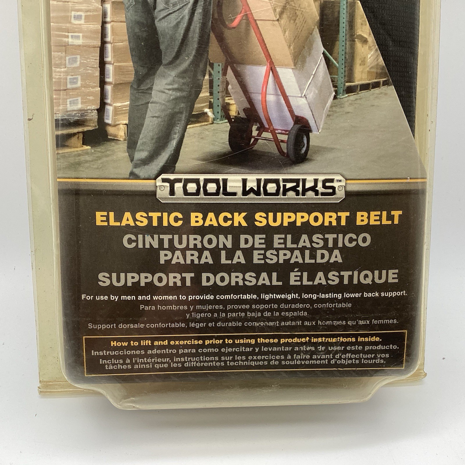 CLC Work Gear 5000M Elastic Back Support Belt Size Medium 32″ to 38” NIP New