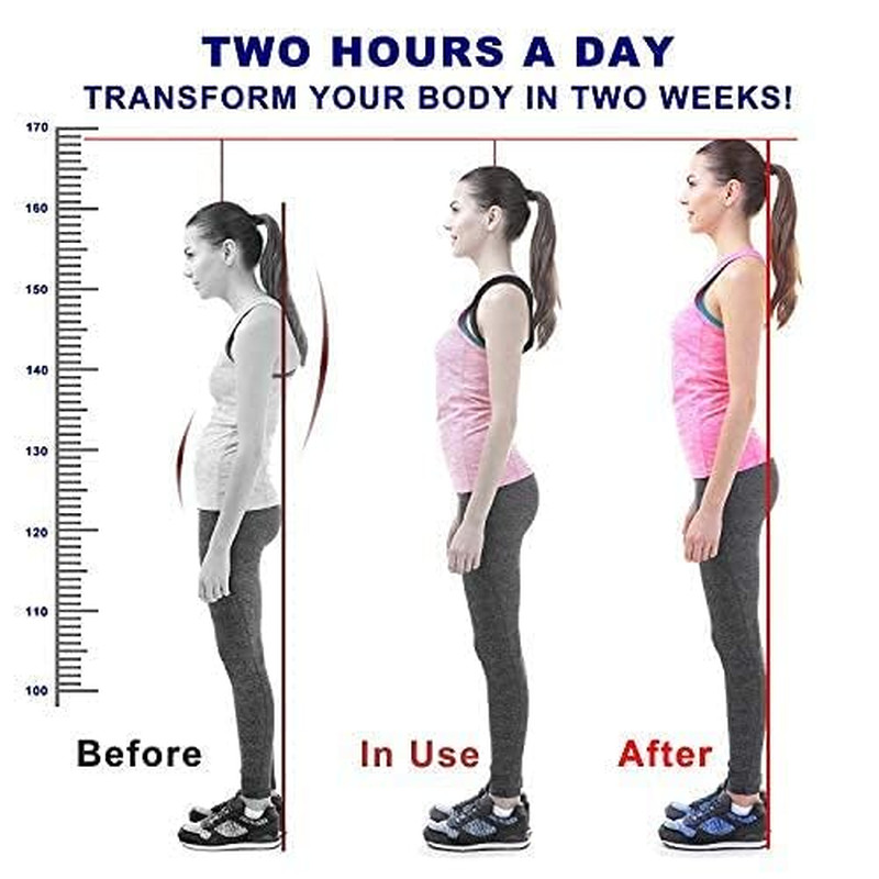 Posture Corrector Upper Back Brace Neck Shoulder Back Support Brace Pain Relief