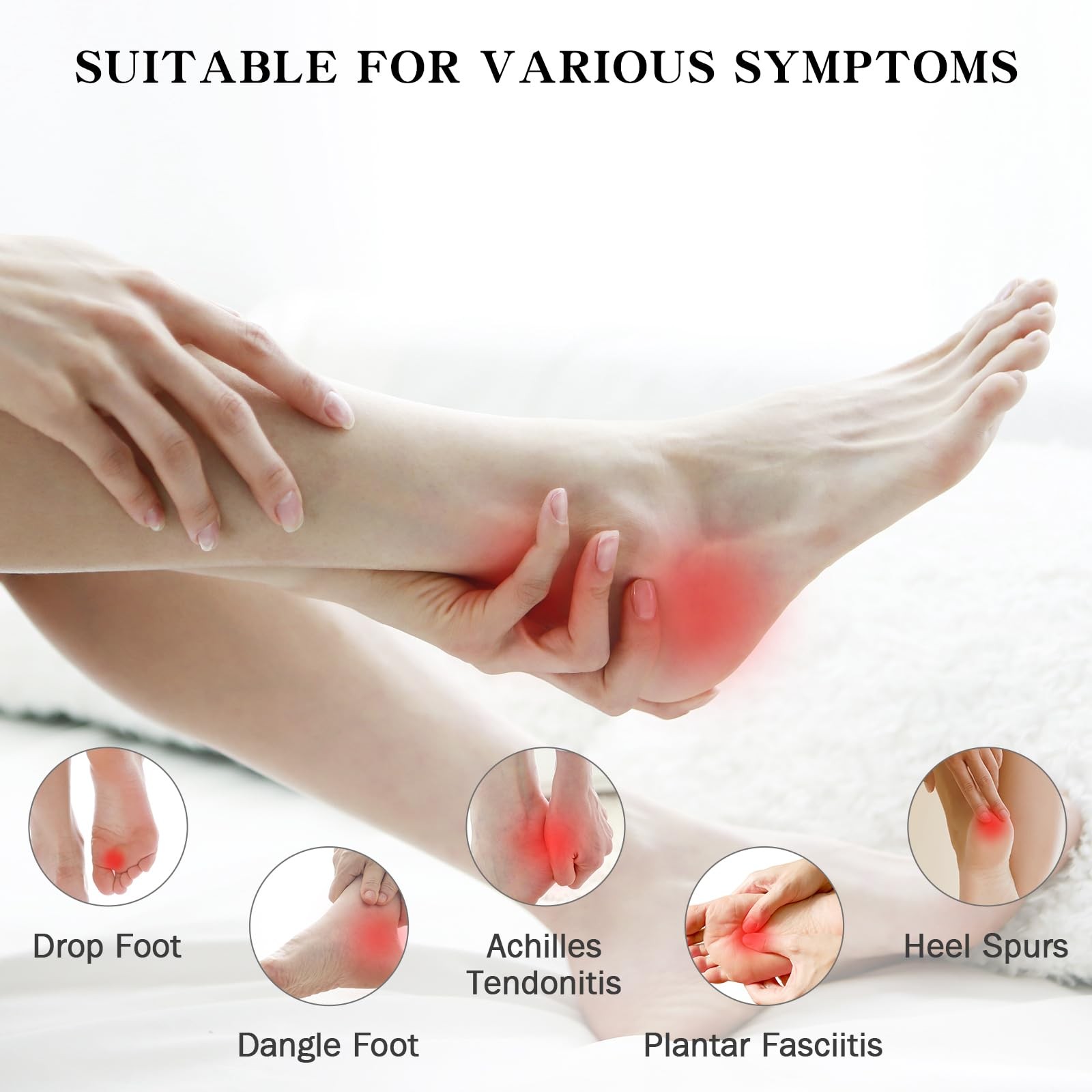 exhood Upgraded Plantar Fasciitis Night Splint,Plantar Fasciitis Relief