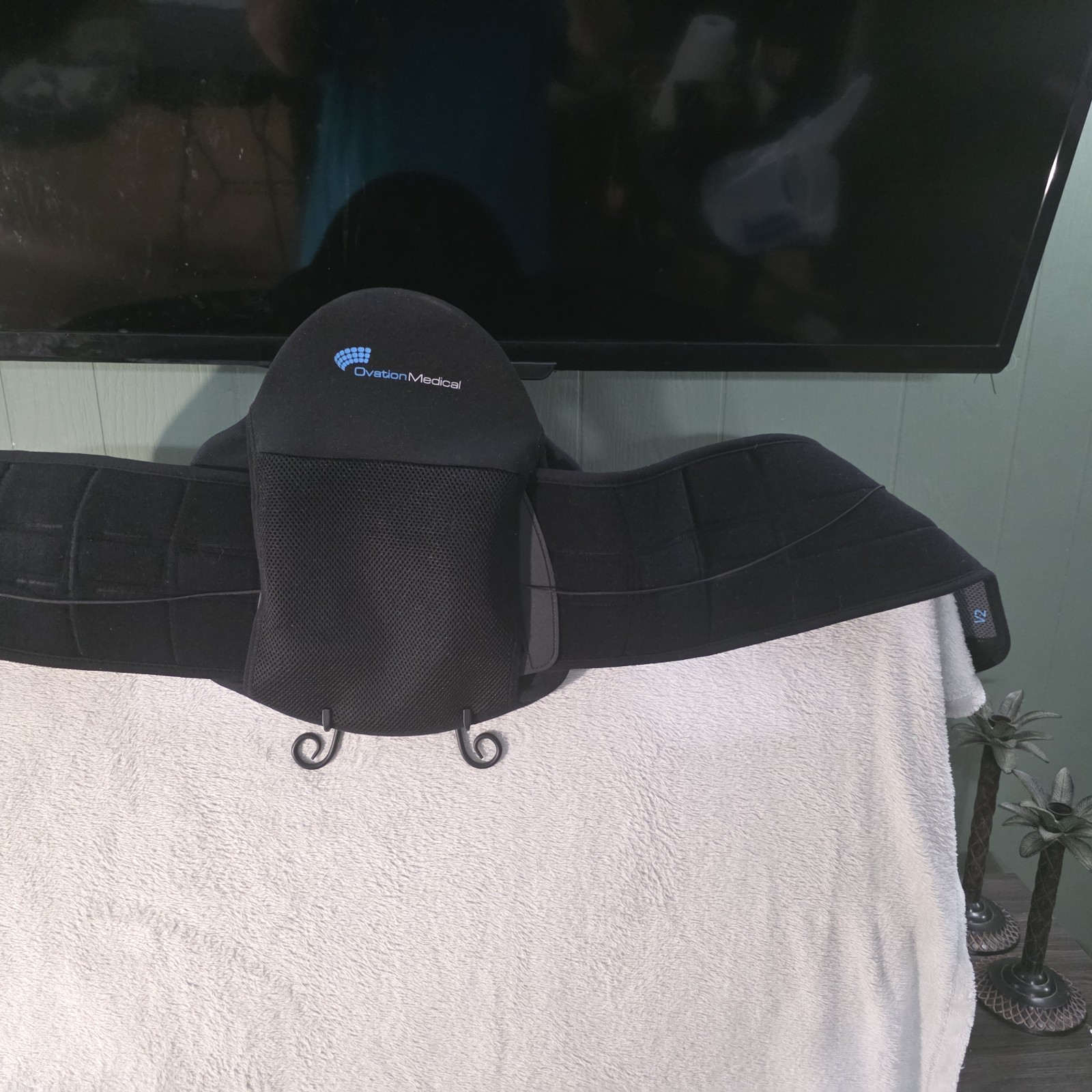 Ovation Medical Back Brace Universal S-M-L-XL Adjustable Double Pull Tension Sy