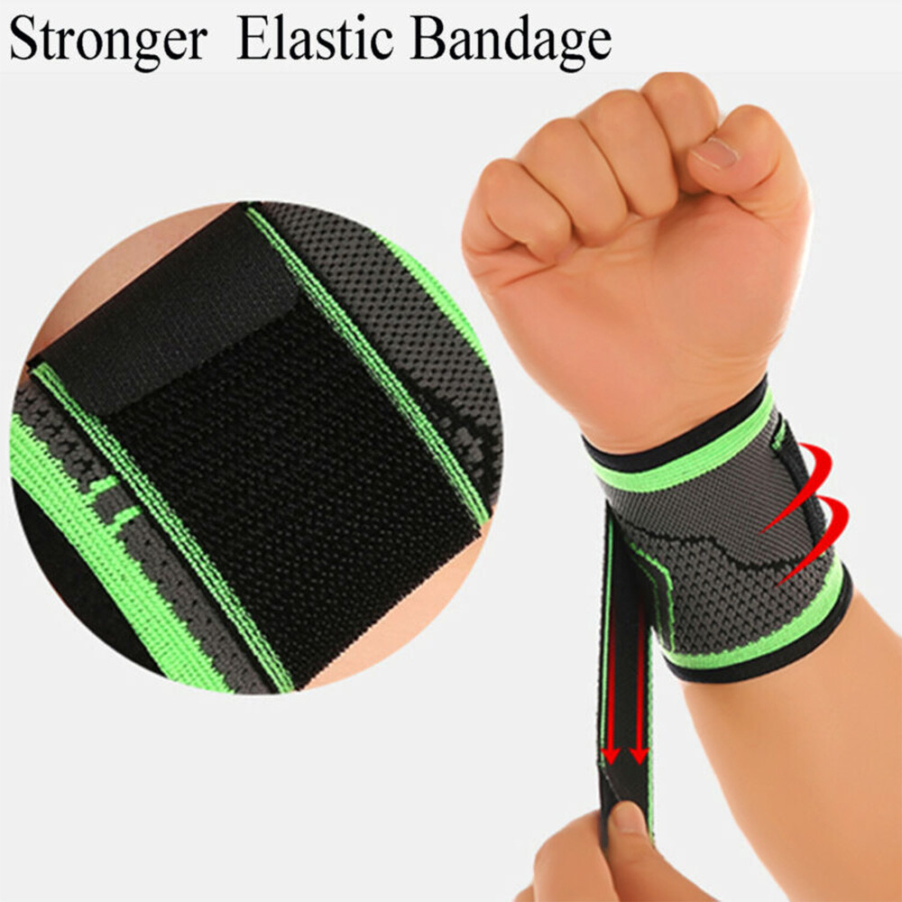 Unisex Wrist Support Brace Compression Bandage Carpal Tunnel Splint Pain Relief