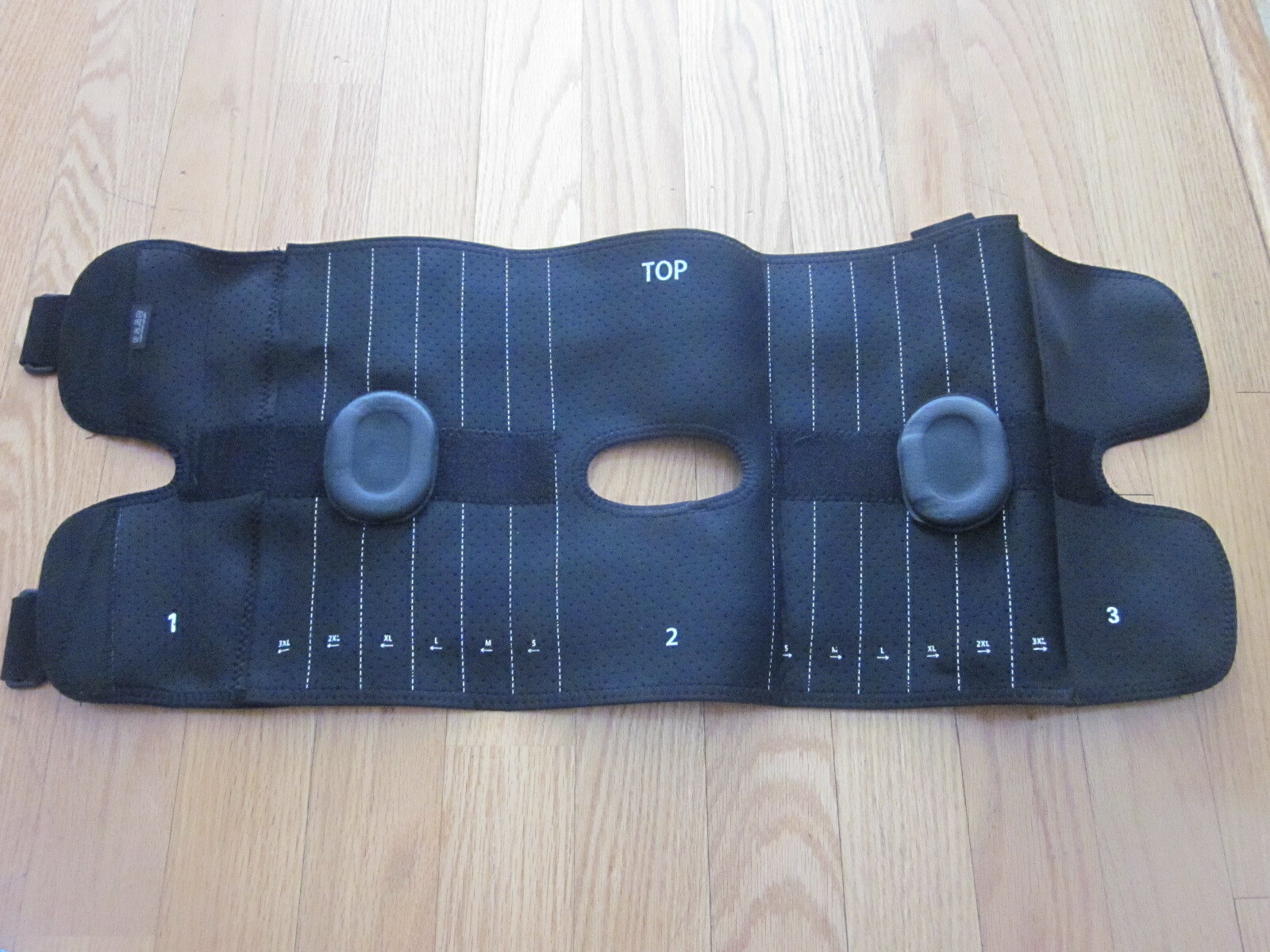 VERTALOC VL711rbb Adjustable Resolution Back Brace w Patient Guide, Black