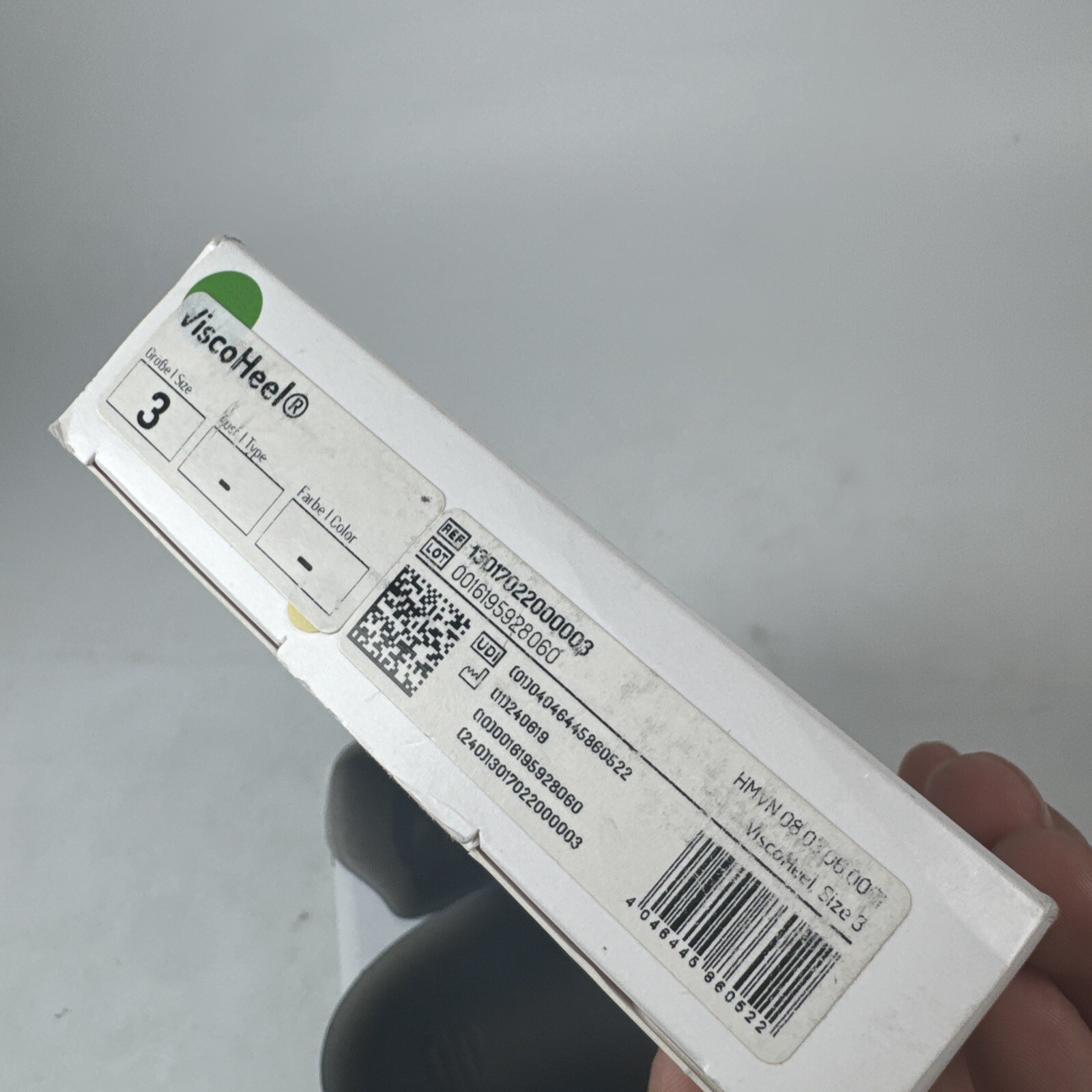 Bauerfeind ViscoHeel Size 3 Vidcoelastic Heel Cushions Visco Us Size 7.5-10