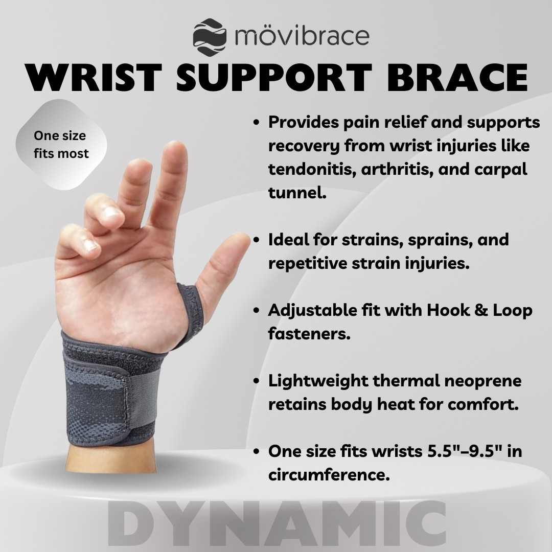 Movibrace Dynamic Wrist Support Brace