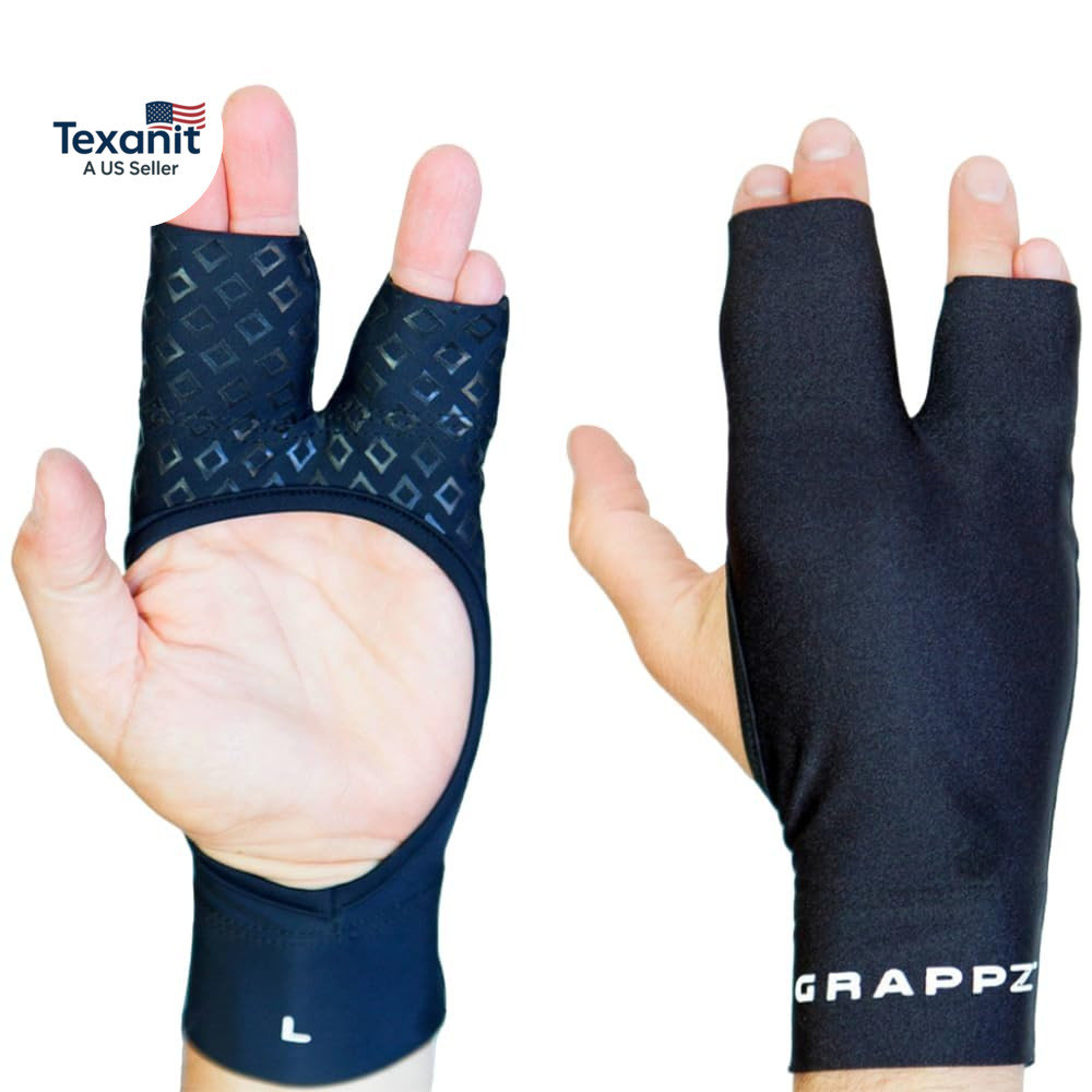 Finger Support Athletic Compression Gloves – Athletic Buddy Tape & Trigger Finge