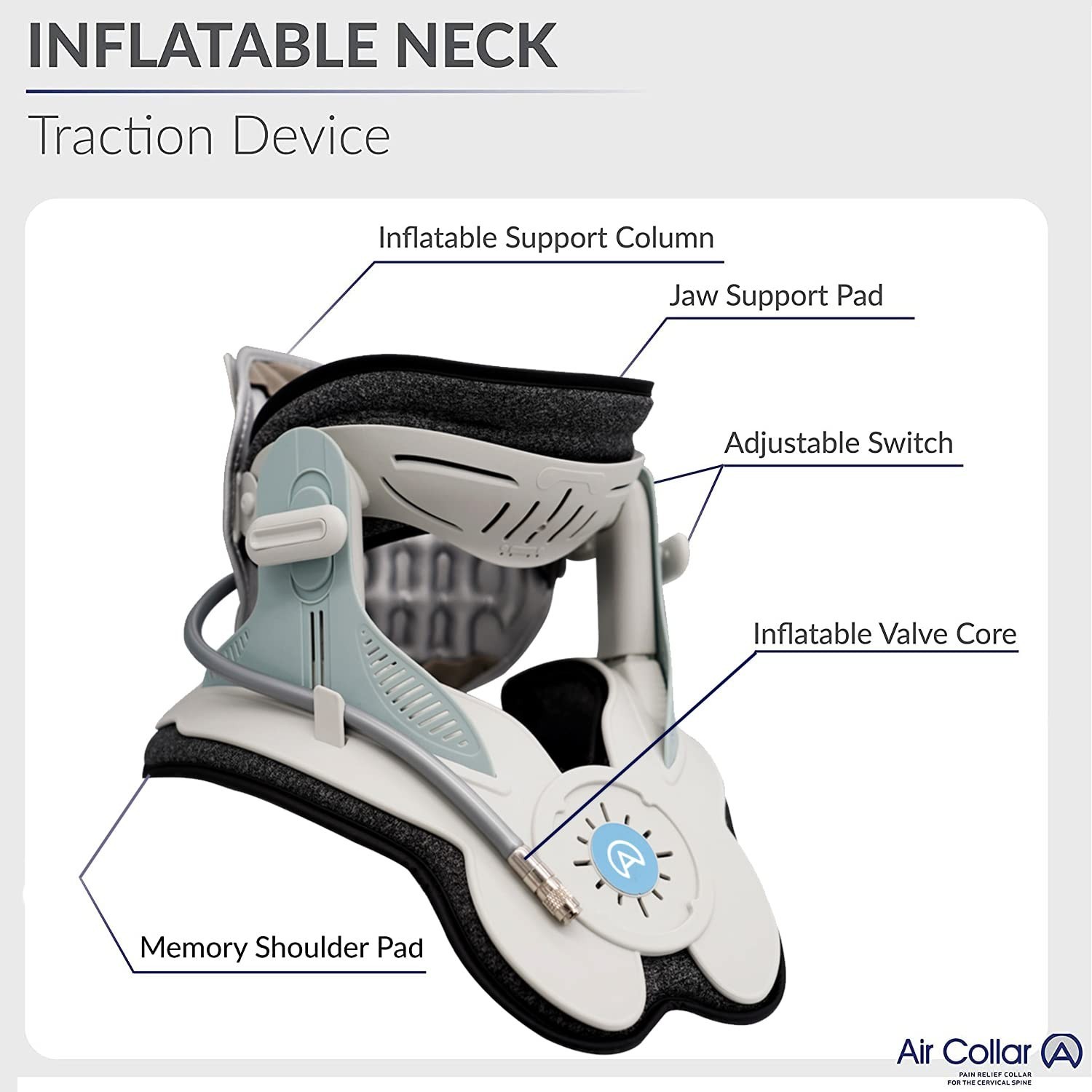 Comfortable Neck & Shoulder Traction Device – Spine Alignment & Pain Relief Tool