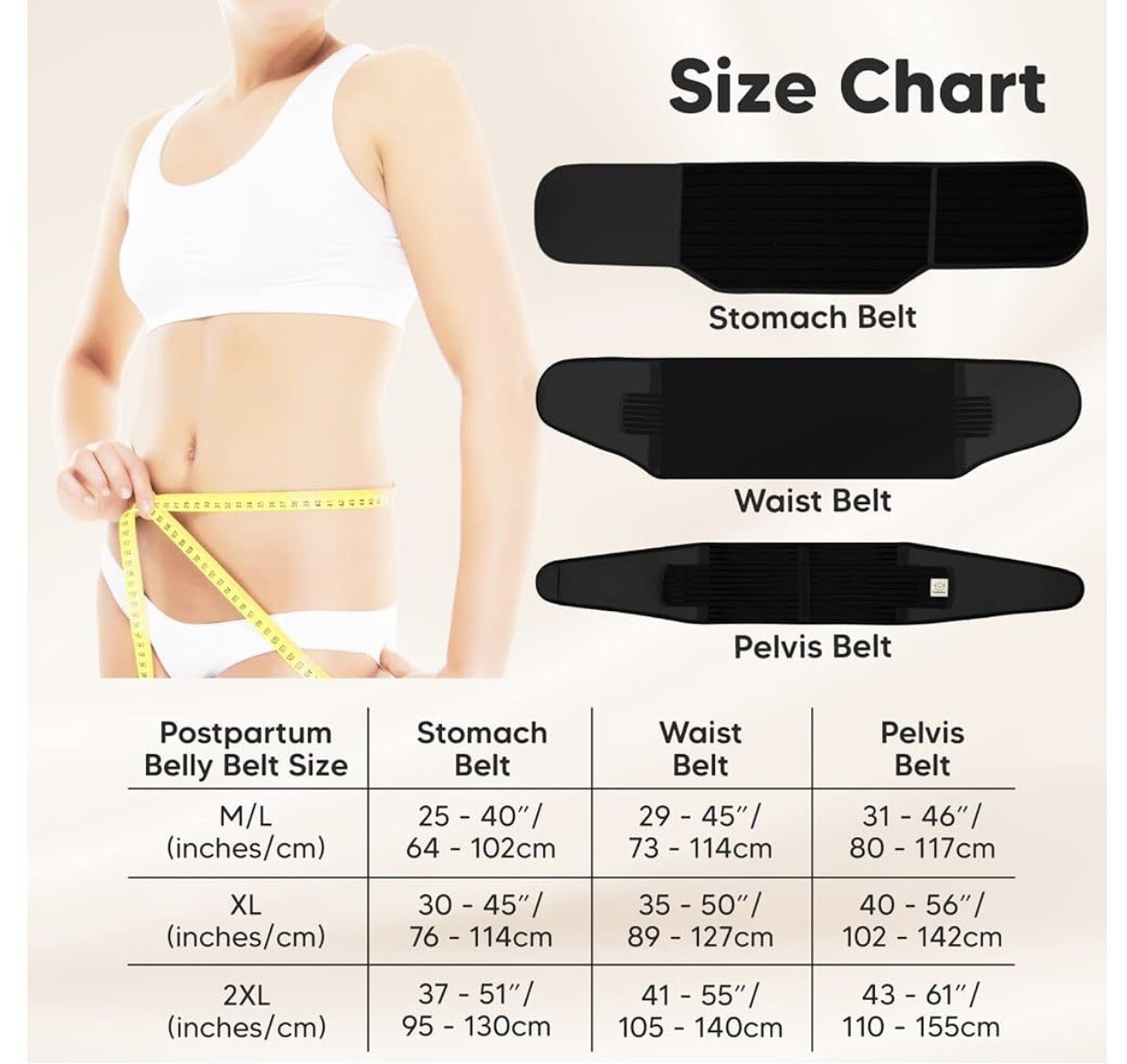 Postpartum Support Belt