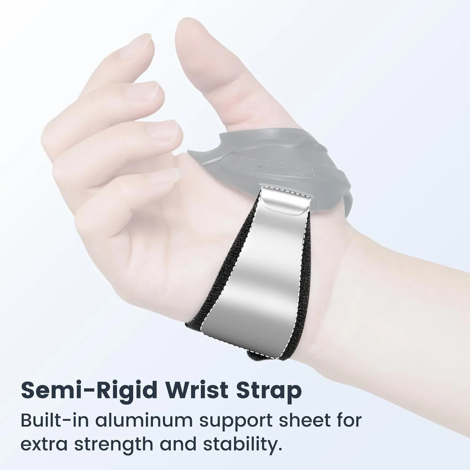 CMC Thumb Support Brace Splint for Osteoarthritis – Dual Density Support, with F