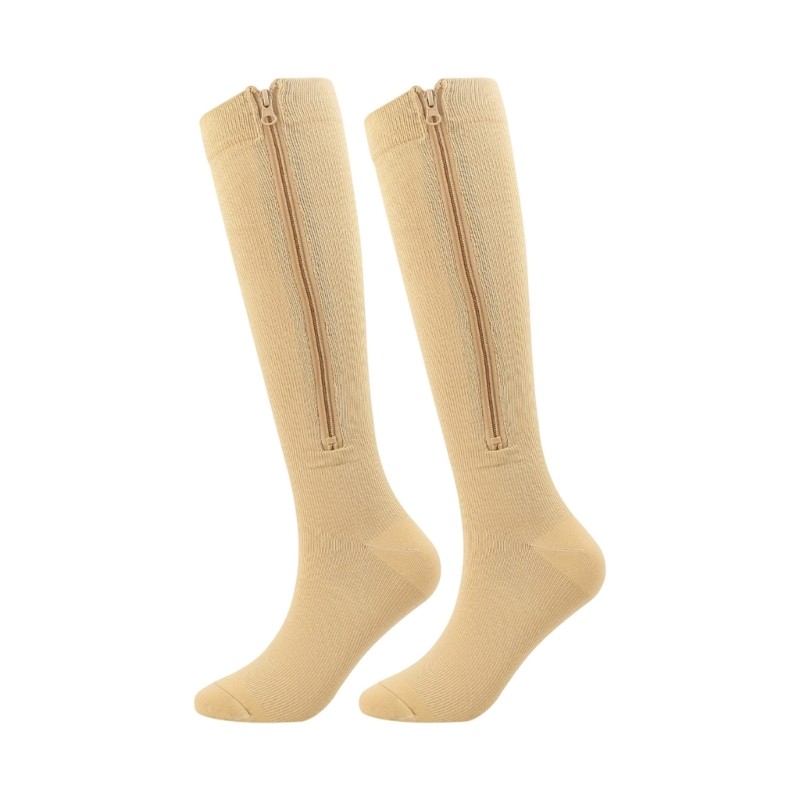 Support Legwear Socks with Stretch Fabric for Walking Commute Days