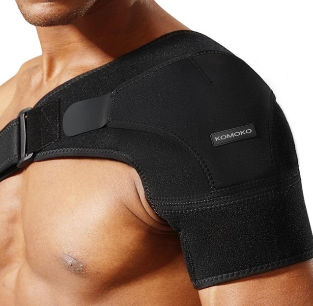 Zenkeyz Komoko Shoulder Brace, Rotator Cuff Support Brace and Arm Sling for Pain