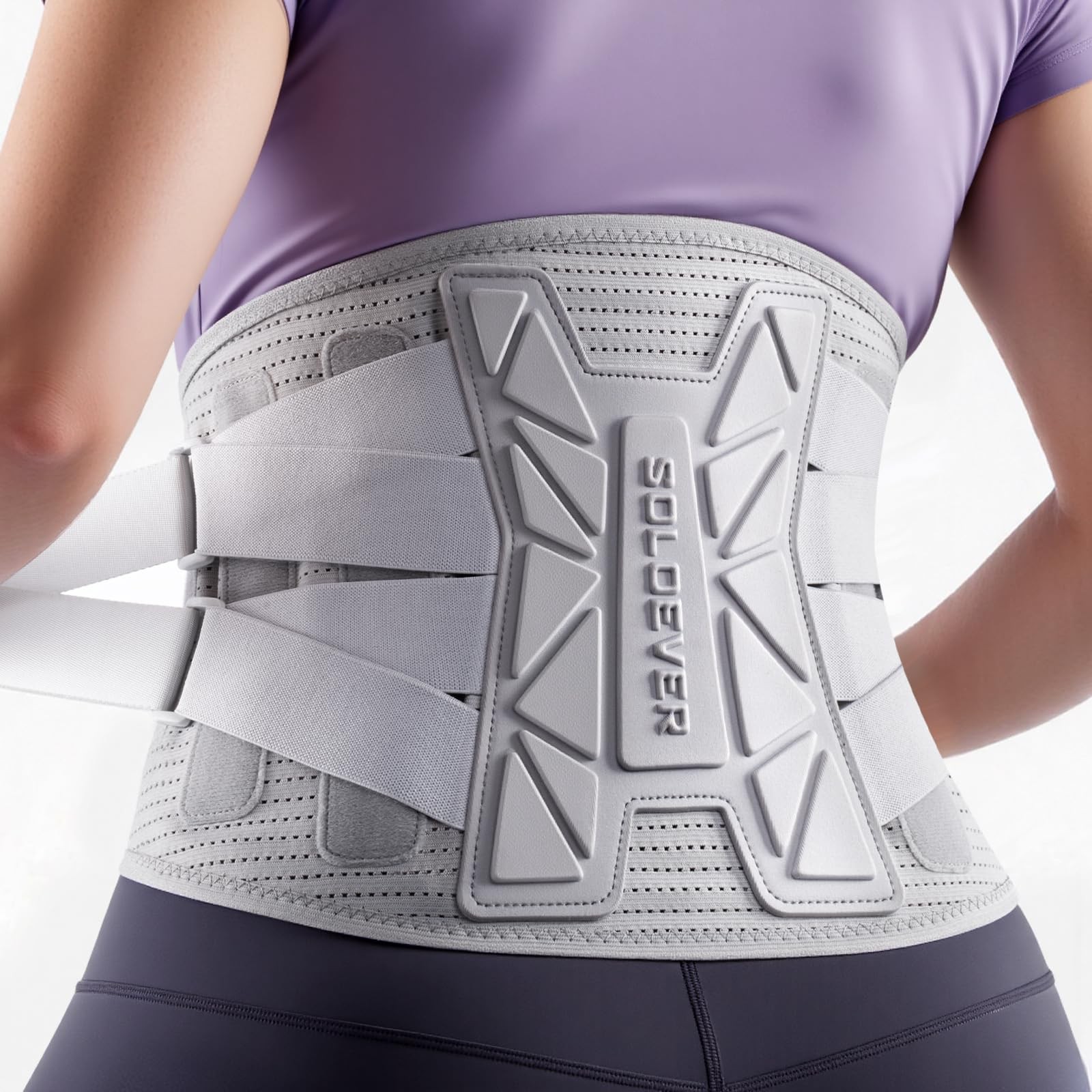 Medical-Grade Back Brace for Women Lower Back Pain Relief [Ultra Breathable &…