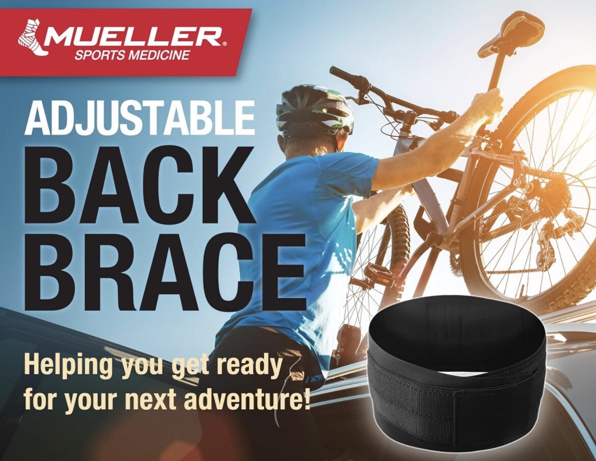 Mueller Adjustable Back Brace•Herniated Disc•Arthritis•Sciatica•Sprains Posture