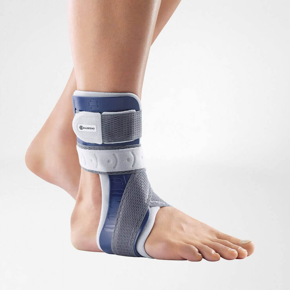 Bauerfeind Malleoloc Brace L Unilateral Stabilization Left Ankle Blue/