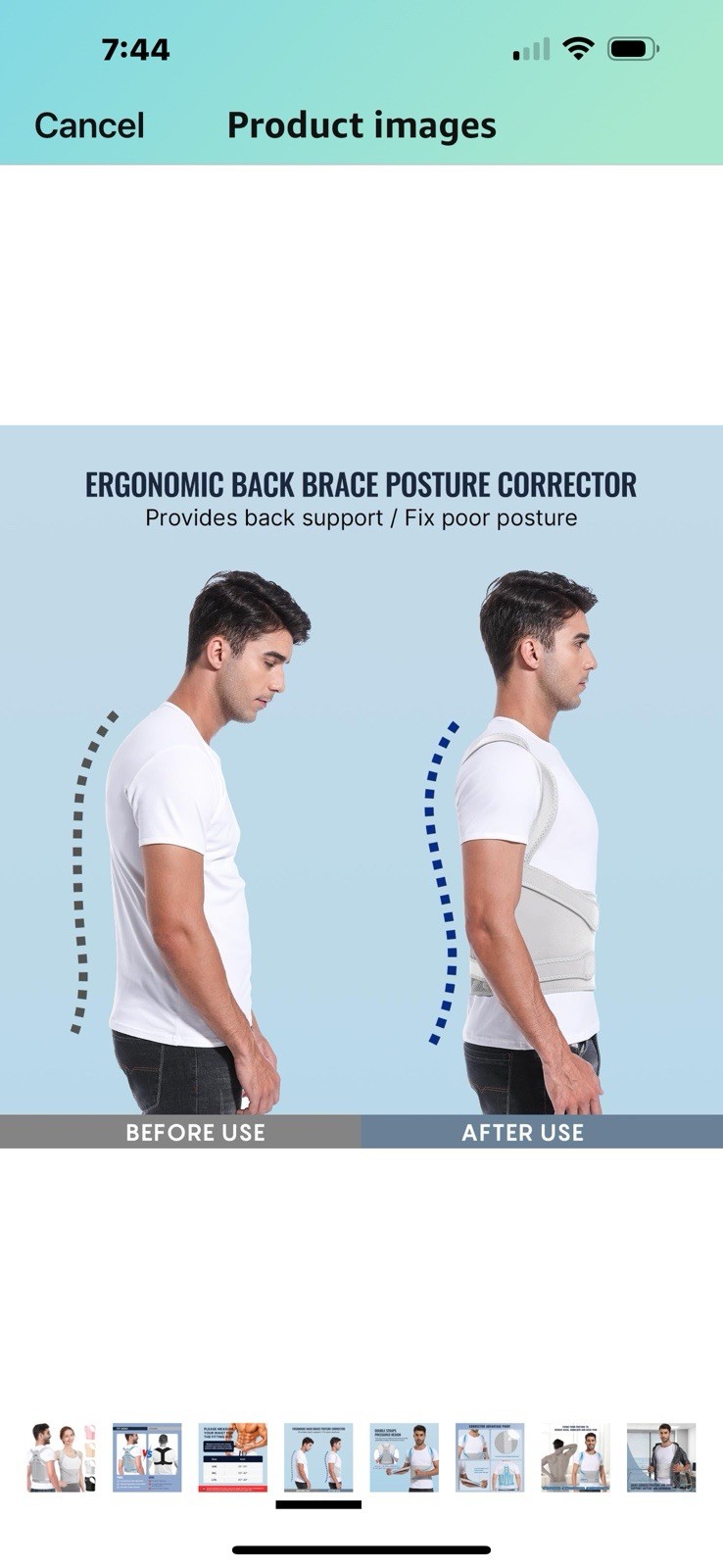 Posture Corrector Heavy Lifting Lumbar Back Waist Support Belt Brace For Work