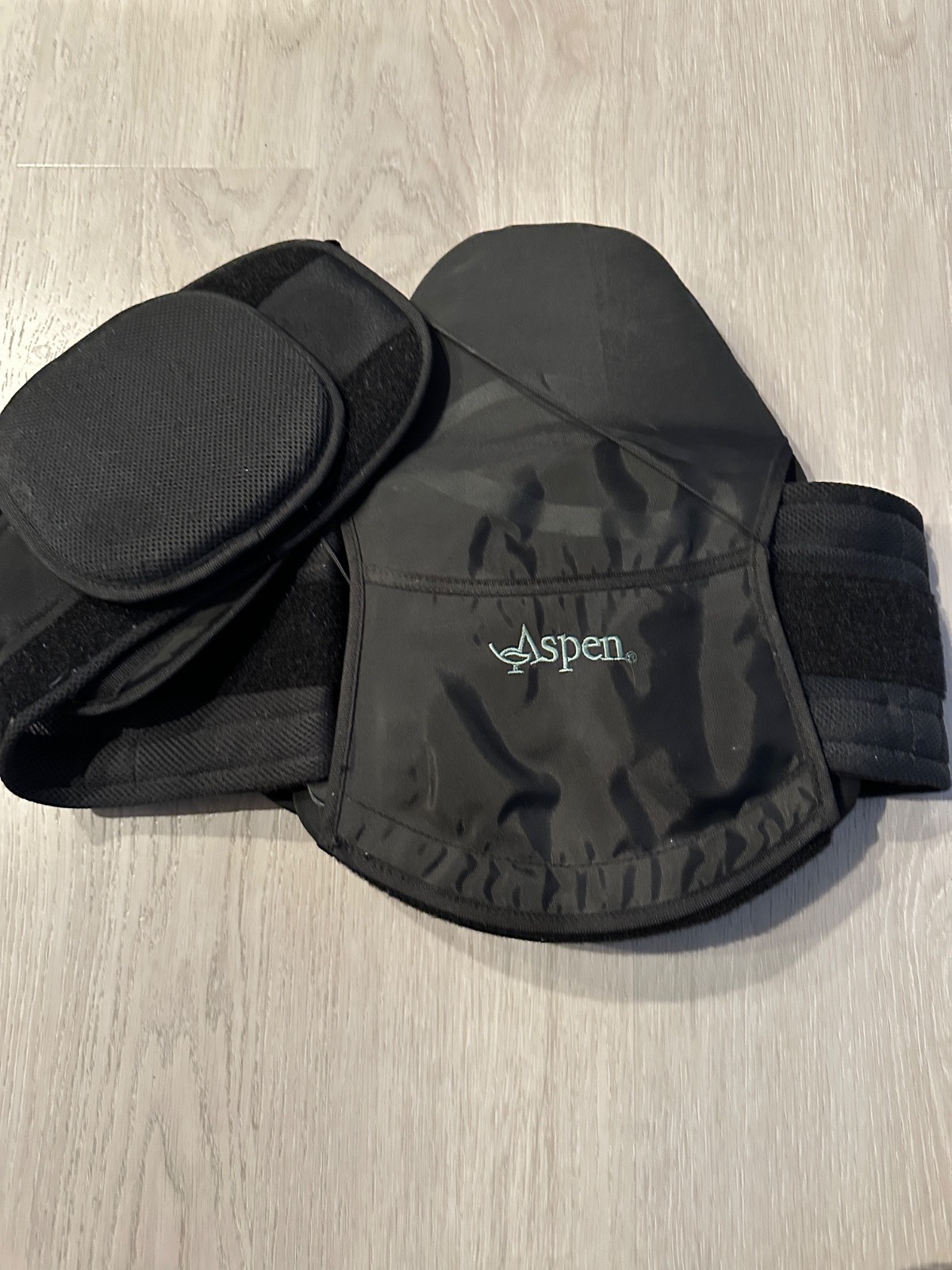 Aspen Horizon 637 LSO Back Brace Spinal Support Orthosis Adjustable Black