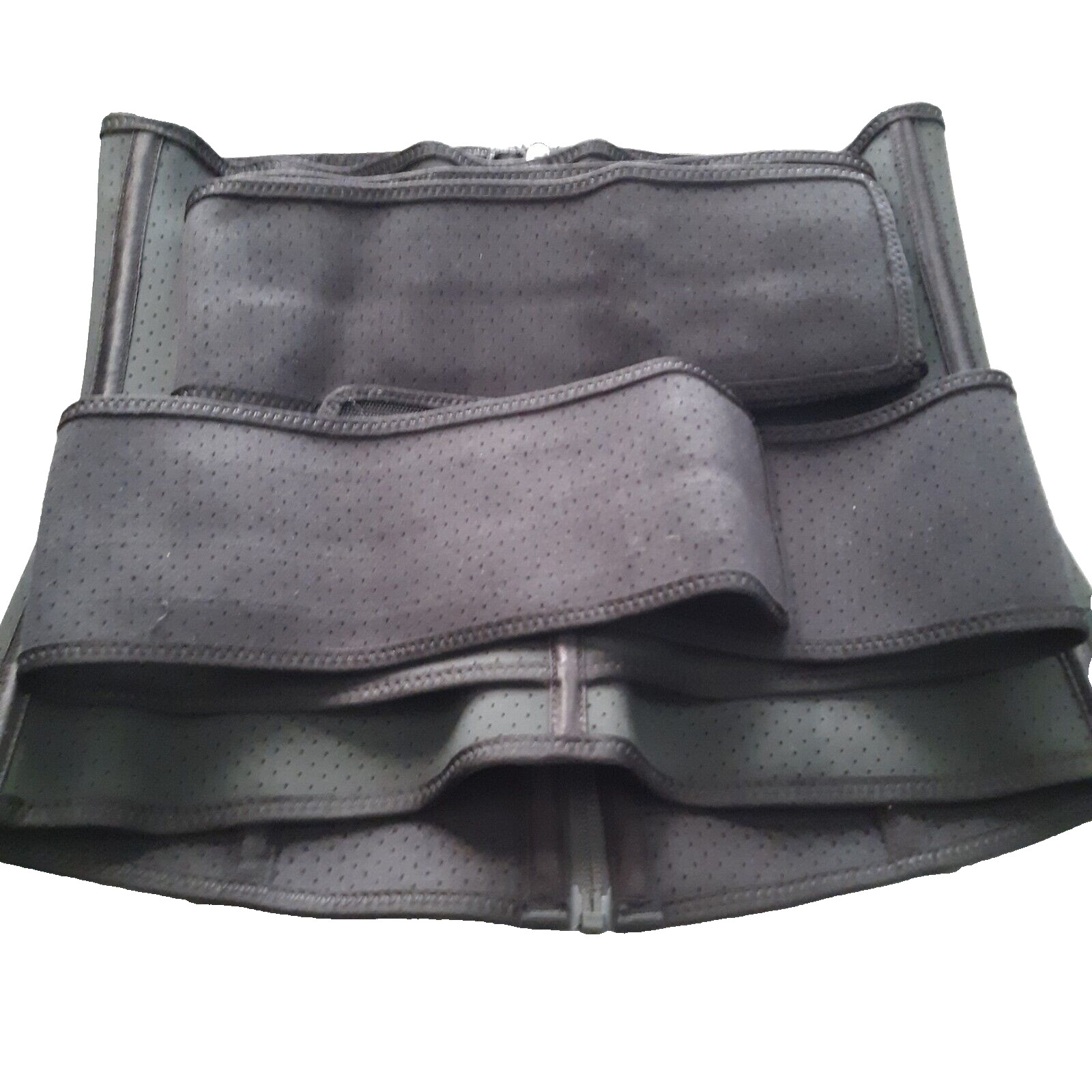 Back Support Belt With Zipper & Two Straps Size Large Pre-Owned #1B2024
