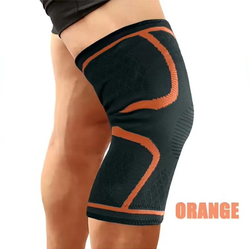 Knee Compression Sleeve Support Brace Elastic Knee Pad Gym Running Sports Joint