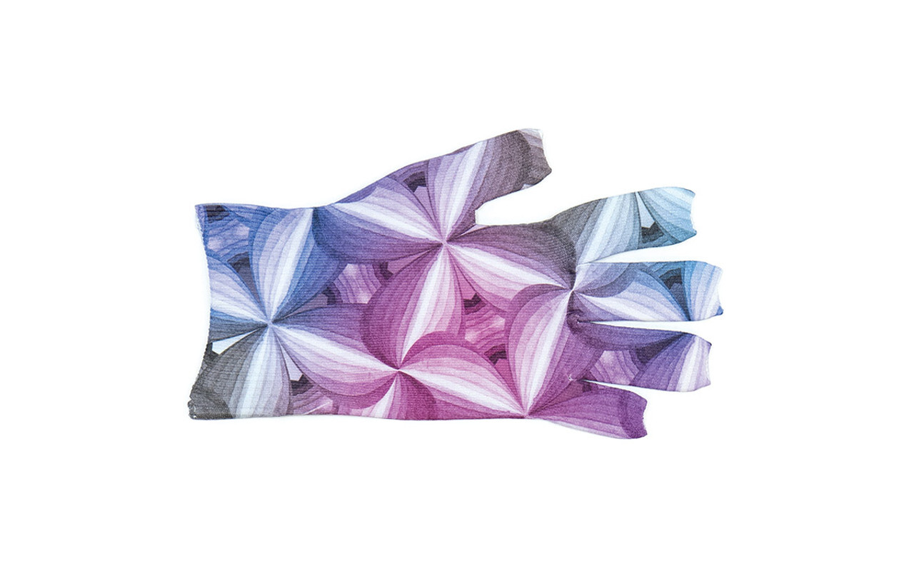 KALEIDOSCOPE Graduated Compression Glove by LYMPHEDIVAS, ANY SIZE & LEVEL, New