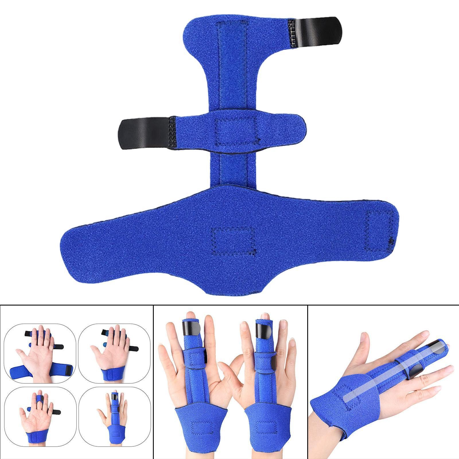 Finger Splint for Men Women Hand and Wrist Support Knuckle Brace for Sprains