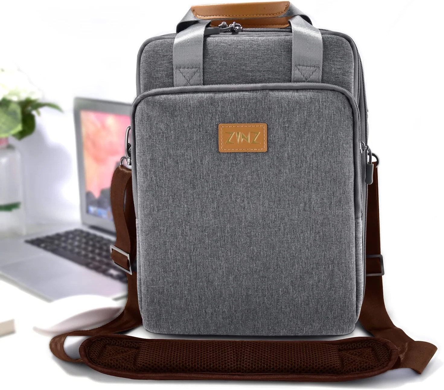ZINZ Shoulder Strap 58″ Ultra-Thick Fixed Padded and Adjustable Buckles Crossbod