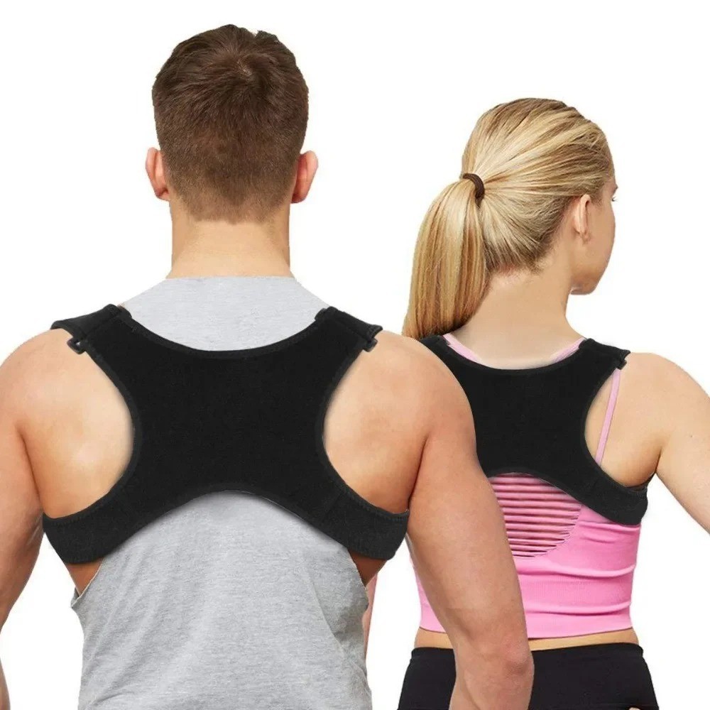 Back Posture Corrector Shoulder Straight Support Brace Belt Therapy Men Women
