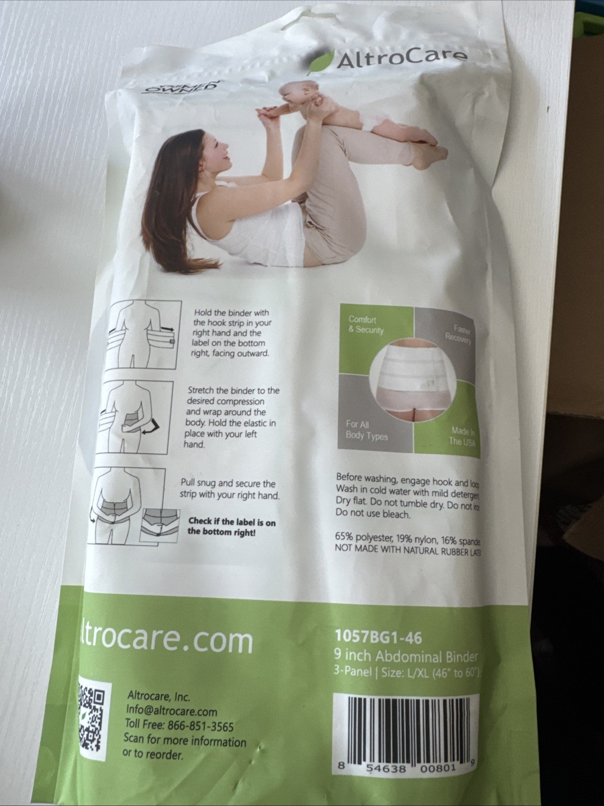 Postpartum & Post Surgery Abdominal Binder Support Recovery after C-Section L XL