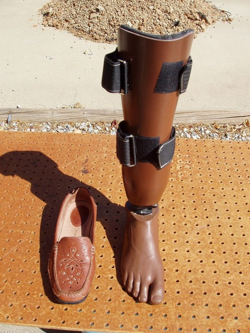 TRULIFE PROSTHETIC RIGHT FOOT ANKLE 24R SPLIT TOE EXCELLENT CONDITION