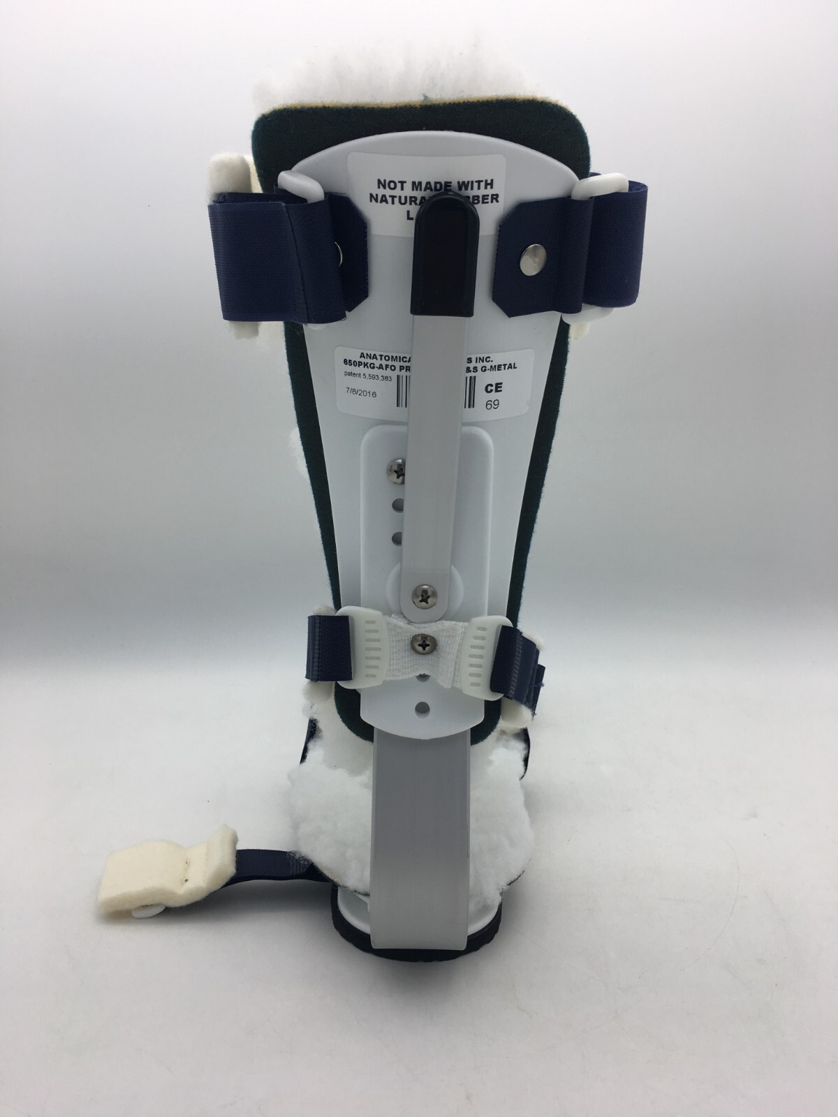 Foot Drop Boot – Anatomical Concepts Inc. – 650PKG AFO PRAFO ADULT PAD & STRAP